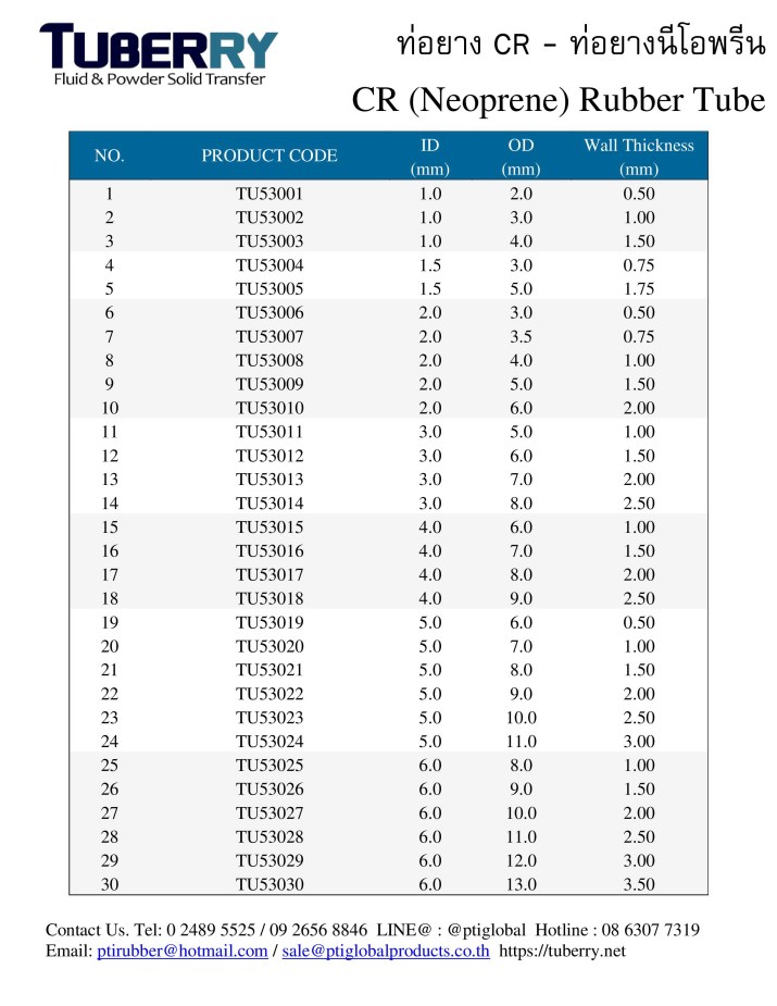 ท่อยางCR