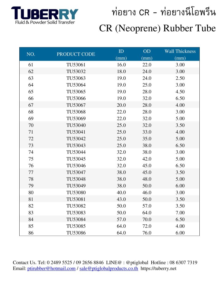 ท่อยางคลอโรพรีน