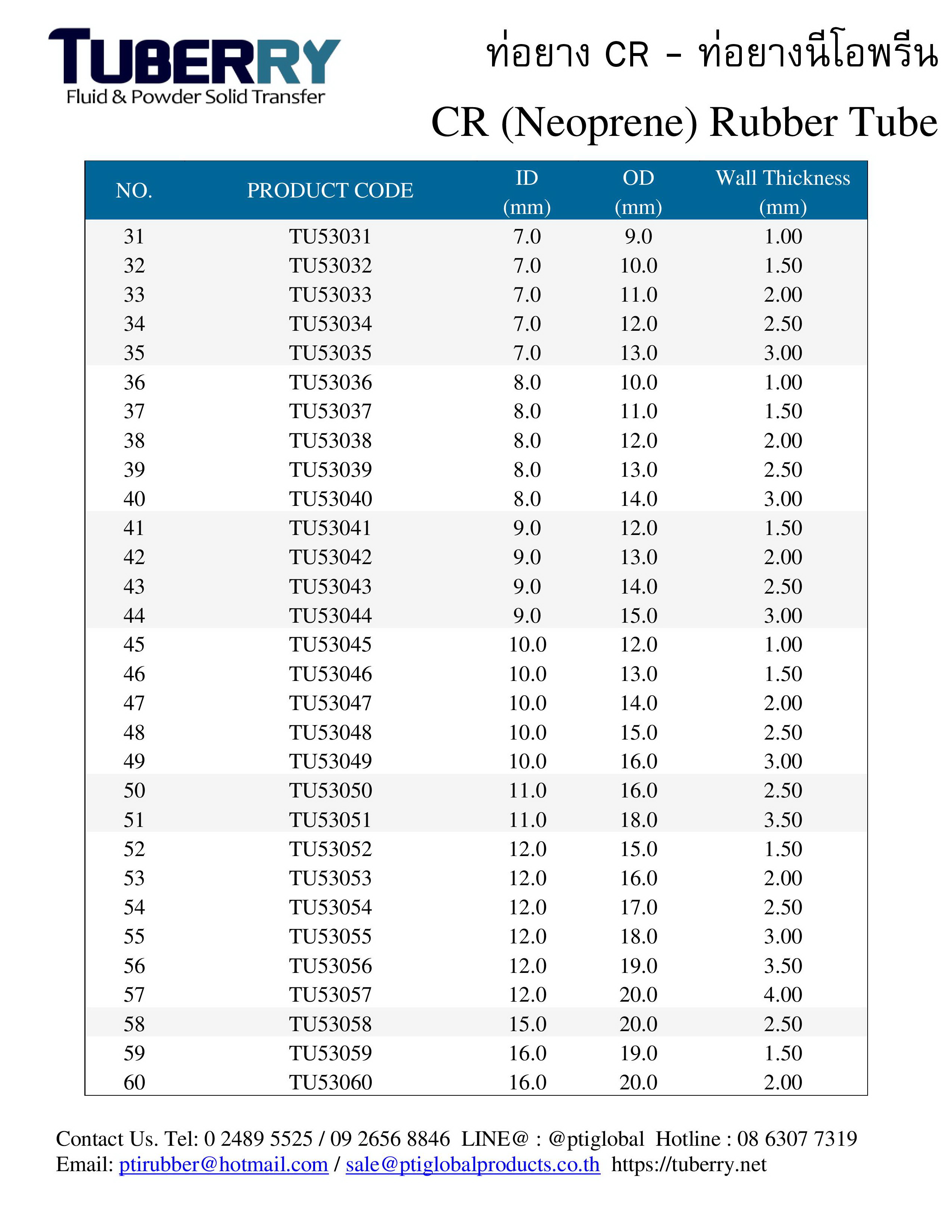 ท่อยางนีโอพรีน
