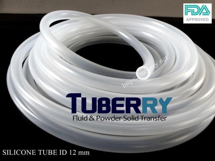 สายยางซิลิโคน ฟู้ดเกรด ID 12 mm