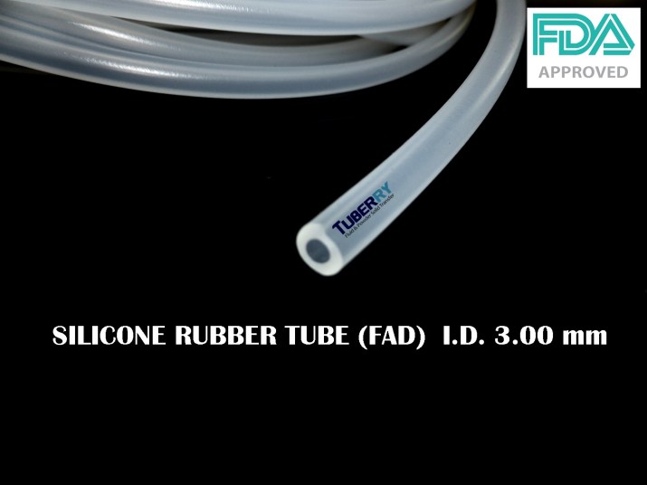 ท่อยางซิลิโคนฟู้ดเกรดสีขาวใส ID 3.00 mm.JPG