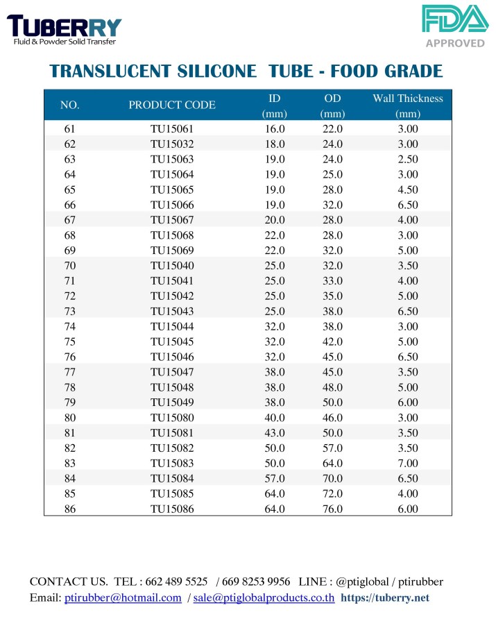 ท่อยางซิลิโคน