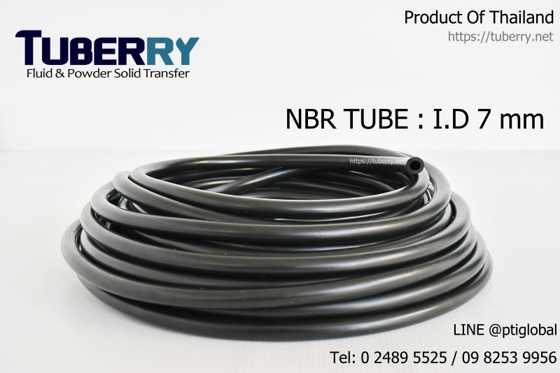 ผู้ผลิตและจำหน่ายท่อยางNBR  TUBE I.D 7 mm.JPG