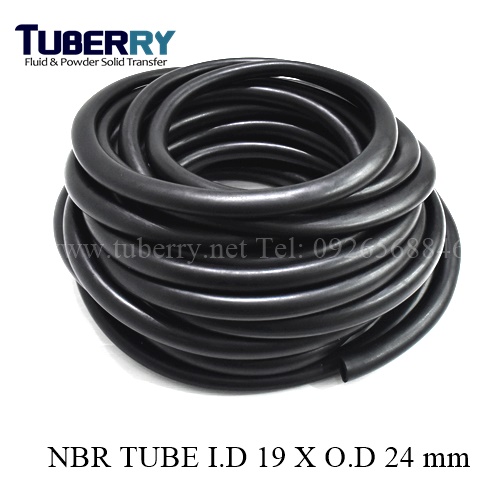 ท่อยางNBR ทนน้ำมัน I.D 19XO.D 24 mm